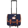 Image de Trolley 41 cm Tann's Les Signatures Camille Bleu Marine