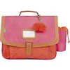 Image de Tann's Sidonie, Cartable Fille, Rose/Orange, 38 cm