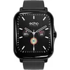 Image de ECHO RAINBOW montre connectée shark noir, fonctions sport, capteurs santé, connexion smartphone, surveillance sommeil, contrôle audio-video