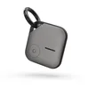 Image de Echo smart tag gris, badge visible sur une carte, bip sonore, pile changeable avec 1 an d'autonomie, installation facile sans application sur votre iPhone, fonctionne avec Apple Find my