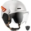 Image de CASQUE LED GLOW CREME M TRANSPARENT