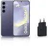 Image de Samsung Galaxy S24 +, Smartphone Android 5G, 512 Go, Chargeur Secteur Rapide 25W Inclus [Exclusivité Amazon], Smartphone déverrouillé, Indigo, Version FR