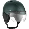 Image de CASR Style - Casque Lifestyle Urbain pour Vélo & Trottinette Electrique - Visière Transparente & Cache-Oreille Amovibles - Confort Optimal pour Homme & Femme - Kaki - Taille L