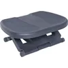 Image de HOMCOM Repose-pied ergonomique de bureau Réglable 45L x 34l cm Gris