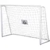 Image de HOMCOM But de Football Cage de Foot 186L x 62l x 123H cm Blanc
