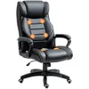 Image de Vinsetto Fauteuil de Bureau Massant Grand Confort Hauteur Réglable Noir