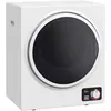 Image de HOMCOM Sèche-linge à évacuation portable, sèche-linge électrique 850W, 2,5Kg, 4 modes de séchage, 2 niveaux de chauffage, cuve en acier inoxydable, installation murale, pour appartement dortoir, blanc
