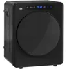 Image de HOMCOM Sèche Linge à Évacuation Compact, Sèche-Linge Électrique 1000W, 3kg, Modes Extra Dry et ECO, Cuve en Acier Inoxydable, Charge Frontale, Minuterie, pour Appartement, Maison, Camping-Cars, Noir