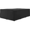 Image de Outsunny Housse salon de jardin bâche housse table de jardin tissu oxford bâche de protection pour chaise étanche anti-UV, 222 x 155 x 67 cm, noir