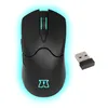 Image de Akuma - Souris Gaming Otaku M04 WL Rétroéclairée 3200 DPI 7 Couleurs RGB - Souris Gamer sans Fil, Rechargeable - 2,4 GHz - 6 Boutons - Compatible PC/PS4/PS5 - Noir