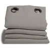 Image de Moondream DecibelControl  Rideau Anti-Bruit 3en1 | Isolation Phonique | Thermique Hiver+Été | 100% Occultant | Technologie Brevetée | Fabrication UE | Oeillets | Gris MC704 | 140L x 260H cm