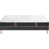 Image de BULTEX Vitality 2.1 160x200 + sommier gris fumé +pieds VITAL21-E-1620-GFU