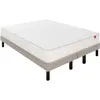 Image de EPEDA Voyage 160x200 + 2 sommiers naturel pieds VOYA-E-1620-2-NATU