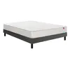 Image de EPEDA Voyage 80x200 + sommier gris + pieds VOYA-E-0820-GRIS2
