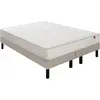 Image de EPEDA Pavillon 160x200 + 2 sommiers taupe pieds PAVIL-E-1620-2-TAUP