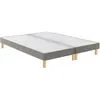 Image de BULTEX Vitality medium chenillé grege Duo 2020 (200x200) VITAL-M-2020D-GRE