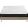 Image de BULTEX Vitality 1.1 90x190 + sommier moka +pieds VITAL11-E-0919-MOK