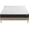 Image de BULTEX Vitality 1.1 140x200 + sommier moka +pieds VITAL11-E-1420-MOK