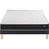 Image de BULTEX Vitality 1.1 80x200 + sommier gris foncé +pieds VITAL11-E-0820-GRF