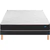 Image de BULTEX Vitality 1.1 160x190 + sommier gris foncé +pieds VITAL11-E-1619-GRF