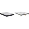 Image de BULTEX Vitality 1.1 160x200 + 2 sommiers grege +pieds VITAL11-E-1620-2-GRE