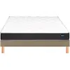Image de BULTEX Vitality 2.1 140x190 + sommier moka +pieds VITAL21-E-1419-MOK