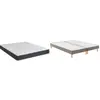Image de BULTEX Vitality 2.1 180x200 + 2 sommiers moka +pieds VITAL21-E-1820-2-MOK