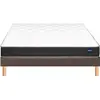 Image de BULTEX Vitality 2.1 90x200 + sommier marron +pieds VITAL21-E-0920-MAR
