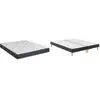 Image de BULTEX Vitality 2.1 180x200 2 sommiers gris foncé pieds VITAL21-E-1820-2-GRF