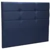 Image de MERINOS Cozy chine bleu nuit 160cm (170cm finie) TDL-COZY2-160-BLNUI