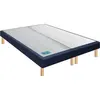 Image de MERINOS Petit Dormeur chine bleu 1619 (160x190) PETITDORM-1619D-NUI2