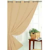 Image de Home Maison Rideau Occultant Non Feu M1, Polyester, Beige, 260x240 cm