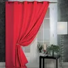 Image de HomeMaison Rideau Occultant - Rideau M1 - Rideau non feu-Carmin- Rideau 140 X 180 cm