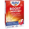 Image de Alvityl Comprimés Boost Effervescents Ginseng et Caféine/10 Vitamines/2 minéraux Dès 15 Ans 20 Jours, Rouge, 20 Unité (Lot de 1)