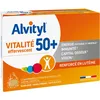 Image de Alvityl - Vitalité 50 + Comprimés effervescents, goût tropical - 12 vitamines, 8 minéraux, 2 plantes et lutéine - Dès 50 ans - 30 comprimés effervescents