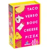 Image de Blue Orange - Taco Verso Bouc Cheese Pizza - Jeu de Société Idéal pour s'Amuser en Famille ou entre Amis en Soirée - De 2 à 8 Joueurs - Jeu d'Ambiance et de Rapidité - Jeu de Carte - À Partir de 8 ans