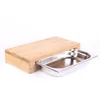 Image de Cook Concept - Kd3274 - Planche À Découper avec Tiroir Intégré Cuisine Ustensile Bac Récupération Multifonctionnelle
