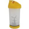 Image de COOK CONCEPT - KA4792 Mixeur à Fruits Manuel 45Cl - Conçu pour Milkshakes et Plus - Acier Inoxydable - Dimensions 20 cm - Couleur Jaune - Blanc - Transparent