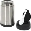 Image de COOK CONCEPT - KA4802 Bol à Soupe Isotherme avec Couvert en Inox 50cl, Contenant Pratique pour Repas à Emporter, Accessoire Résistant, Capacité 50cl, Inox Brossé-Noir