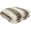 Image de HOME DECO FACTORY - TX9171, Plaid Imitation Fourrure Luxe Doux et Confortable, Conçu pour Canapé ou Lit, Conçu pour Décoration Intérieure, 140x200 cm, Beige