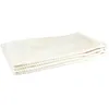 Image de HOME DECO FACTORY - TX0096 Plaid en Nid d'abeille Crème - Textile Doux et Élégant - Jeté de Lit Ou Couverture - Facile À Entretenir - Dimensions 120x150 Cm - Couleur Crème