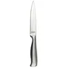 Image de COOK CONCEPT, KD33041, Couteau de Cuisine en Acier Inoxydable, Lame de 12 cm, Design Ergonomique pour Un Confort Optimal, Polyvalent pour trancher légumes et viandes, Noir