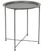 Image de HOME DECO FACTORY - HDO0053, Table Modèle Sienna Vert Olive, Table d'appoint, Mobilier, Mobilier d'Extérieur, Table d'Extérieur, 47x50x47 cm, à Monter, Vert