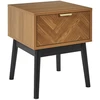Image de THE HOME DECO FACTORY Table de chevet en bois Felix