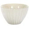 Image de HOME DECO FACTORY - KA0413 Coupelle Élégante en Céramique - Design Texturé - Conçu pour Sauces et Amuse-Bouches - Format Pratique pour Toutes Occasions - Ø 11 cm - Couleur Beige