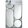 Image de Miroir rond et ovale Versa Noir X4 M4