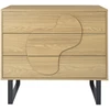 Image de HOME DECO FACTORY Commode Calypso en MDF et métal