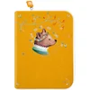 Image de Protège Carnet de Santé Ours aux fleurs
