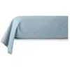 Image de Taie de traversin unie en polycoton - collection permanente bleu 43 x 186 cm