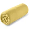Image de Drap housse Jersey jaune 160 x 200 cm